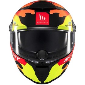 Resim Mt Helmets Thunder 4 Sv Yamanaka B3 Kapalı Kask Çok Renkli 