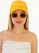 Resim Ritagarcia Unisex Ayarlanabilir Sarı Spor Basic Şapka 
