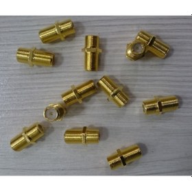 Resim F Ara Konnektör Birleştirici Gold Rg6 