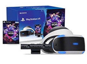 Resim Sony PlayStation VR + VR Worlds Oyun + Ps4 Camera 