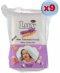 Resim LUX Bebek Temizleme Pamuğu 540 Adet (9Pk*60) 