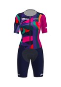 Resim Santini Ironman Kona Hawaii Özel Seri Kadın Trisuit 3ı780lımgvpr2kona Siyah 