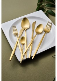 Resim Karaca Callisto 12 Kişilik 84 Parça Çatal Kaşık Bıçak Takımı 