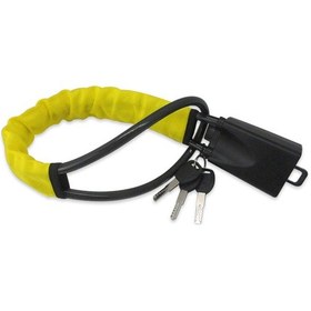 Resim Araba Direksiyon Kilidi Halat Alarmı Hırsızlığa Karşı Güvenlik Emniyet Tokası Sarı 