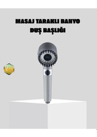Resim Yüksek Basınçlı Masajlı Duş Başlığı Su Tasarruflu Çok Renkli 