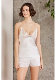 Resim Pierre Cardin 6 Lı İpek Saten Çeyizlik Gecelik Sabahlık Takım 
