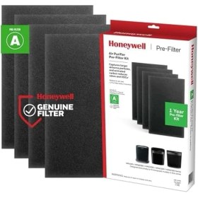 Resim HRF-A200 Hava Temizleyici Ön Kit Filtresi, 4'lü Paket - Alerjen Hava Filtresi Toz, Voc, Evcil Hayvan, Mutfak ve Orman Yangını/duman Kokularını Hedefler 