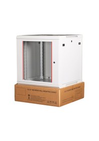Resim Lande 12u 19" Duvar Tipi Rack Kabinet Genişlik: 600 Mm Derinlik: 600 Mm Açık Gri Demonte 