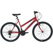 Resim Bisan BİSAN SENTIERO KADIN DAĞ BİSİKLETİ 42CM V 24 JANT 21 VİTES METALİK KIRMIZI SİYAH 