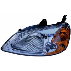 Resim DEPO 217-1134R-LD-EM On Far Sag-(Elektrikli)-(Honda: CIVic Sedan 01-03 ) 33101S5AG01 2171134RLDEM (WM791523) 