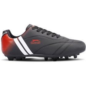 Resim Slazenger MARK KRP Çocuk Halı Saha Siyah / Beyaz / Kırmızı Futbol Ayakkabısı 