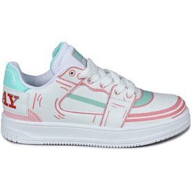 Resim Jump 28129 Beyaz - Mint Kız Çocuk Sneaker Günlük Spor Ayakkabı 