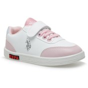 Resim U.S. Polo Assn. Cameron Wt 2pr Beyaz Kız Çocuk Sneaker 