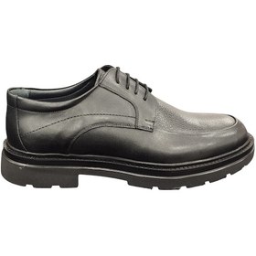 Resim Slope 048919m İç Dış Hakiki Dana Derisi Ortopedik Günlük Erkek Oxford Ayakkabı Siyah 