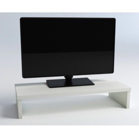 Resim Aypazar Ayfemob Ekran Monitor Stant Altı Altlığı Sehpa Masa Yükseltiçi 