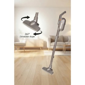 Resim FANTOM Speedy Pro Du 2100 360 Derece Dönebilen Başlıklı Dikey Süpürge Kırmızı 