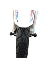 Resim GP Kompozit Honda Africa Twin CRF1000L / CRF1100L L1/L2/L4 2016-2022 Uyumlu Aks Koruma Takoz Seti Siyah 