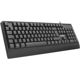 Resim Everest KM-619 Siyah USB Q Standart Klavye + Mouse Set 