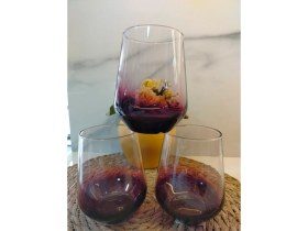 Resim Md Lora Meşrubat Bardağı Bordo 