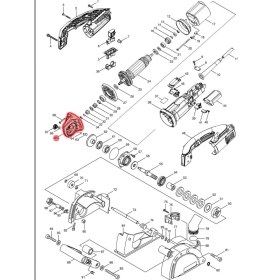 Resim Makita SG1251J Dişli Yuvası Ürün Kodu 153488-4 