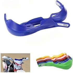 Resim Ronglight Blue 22mm Motosiklet Gidon Koruyucu Kapak Off Road Aksamı 