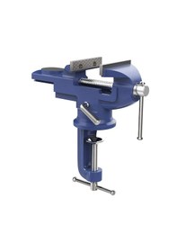 Resim Steiner 60 Mm Dönerli Örslü Mini Masa Ve Tezgah Mengenesi Mavi 