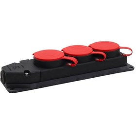 Resim Orel Sanayi Tipi Kapaklı Trıfaze 25a Grup Priz 