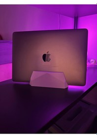 Resim İnce Seri Laptop Yada Apple Uyumlu MacBook Pro Dik Tutan Stand Tutucu 