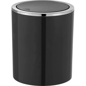 Resim Eğimli Siyah Kapaklı Atık Kutusu, 2 Lt, Almanya Yapımı 