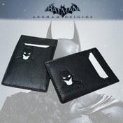 Resim Warner Bros Batman Cüzdan Süper Kahraman Özellikli ID Kartlık, İnce Minimalist Ön Cepli Erkek ve Kadınlar İçin Dayanıklı Çift Katlı Çoklu Kart Yuvası Cüzdan - Babalar Günü Hediyesi 
