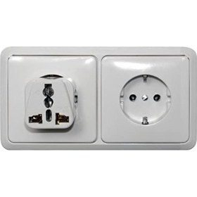 Resim Unıversal Fiş Adaptör Amerikan -ingiliz Hdx1251 Fıs004 