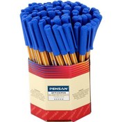 Resim Pensan Tükenmez Kalem Office Pen Mavi 1010 