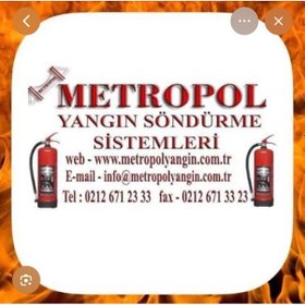 Resim 6 Kg Foam Köpüklü Yangın Söndürme Tüpü 7x 