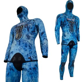 Resim Free-Sub 5mm Expert Ocean Avcı Serbest Dalış Elbisesi - 2XL 