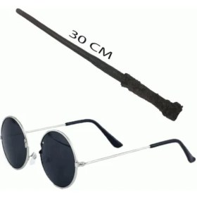 Resim Harry Potter Asası ve Gözlüğü Seti 