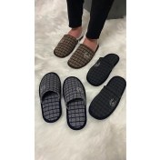 Resim Ulusen 3'lü Erkek Ev Terliği-Misafir Terliği-Çeyiz Bohça Terliği-Damat Terliği-Balkon Terliği 