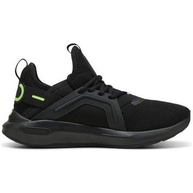 Resim Puma 31109809 Softrıde Enzo 5 Black Green Glare Erkek Koşu/spor Ayakkabı Siyah 