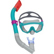 Resim Bestway Spark Wave Yetişkin Dalış Maskesi ve Şnorkel Set Yeşil 