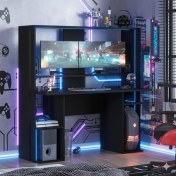 Resim Robin Home Dragon Oyuncu Masası Gamer Masa Gaming Bilgisayar Masası Siyah 