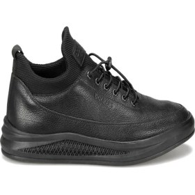 Resim Dockers 227225 Hakıkı Derı Elastık Bagcık Erkek Ayakkabı Siyah 