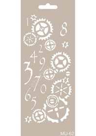 Resim Cadence Mu62 Mix Media Stencil 