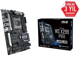 Resim Asus WS X299 Pro Intel X299 LGA 2066 DDR4 4133 MHz Masaüstü Anakart 