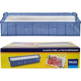 Resim 20 Adet 1 Koli Plastik Streç Ve Alm. Folyo Dispenseri 35 Cm 