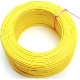 Resim Tek Damarlı Montaj Kablosu 5Mt Sarı 