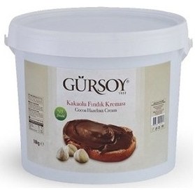 Resim Gürsoy Kakaolu Fındık Kreması Plastik Kova 5 kg 
