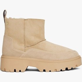 Resim Tommy Hilfiger Kadın Bot Fw0fw08997acc Bej 