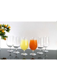 Resim Plt Design Lav Kristal 6 Kokteyl-meşrubat Bardağı Gst173f 