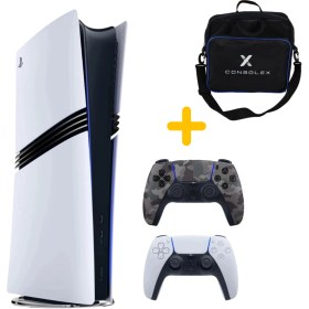 Resim Sony Playstation 5 - Pro 2 TB Oyun Konsolu (CFI-7021 Avrupa) - Çift Kol- (Kamuflaj) 