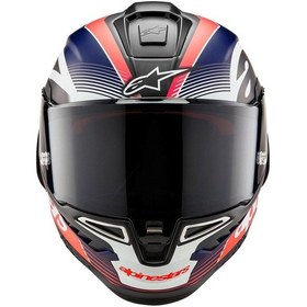 Resim Alpinestars Supertech R10 Carbon Team Spor Motosiklet Kaskı Mat Siyah 
