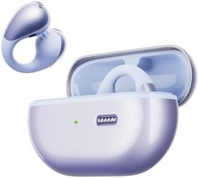Resim Soundpeats PearlClip Pro Hi-Res LDAC ENC OWS Kablosuz Bluetooth 6.0 Kulaklık Mor 